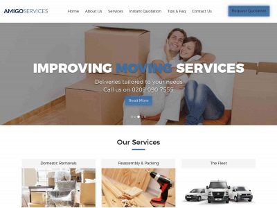 amigoservices.co.uk snapshot