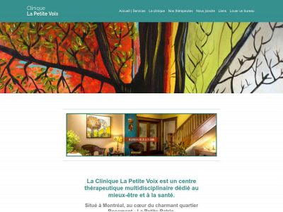 cliniquelapetitevoix.ca snapshot
