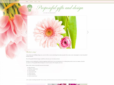 purposefulgiftsanddesign.com snapshot