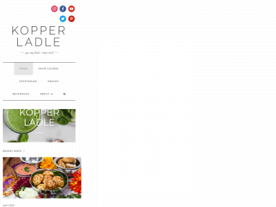 kopperladle.com snapshot