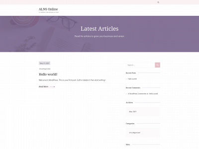 alns.online snapshot
