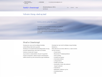 sandys-zoneterapi.dk snapshot