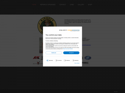 airsoftmonkey.co.uk snapshot