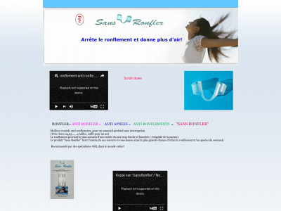 www.antironflements.fr snapshot