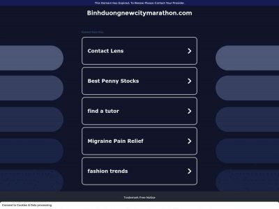 www.binhduongnewcitymarathon.com snapshot