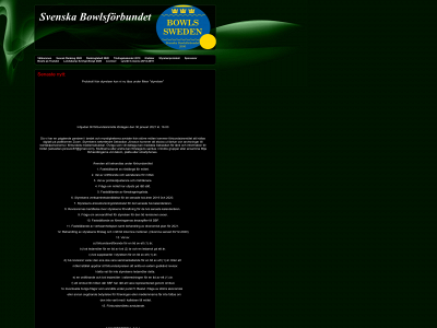 bowlssweden.com snapshot