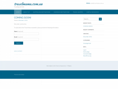 travelmama.com.au snapshot