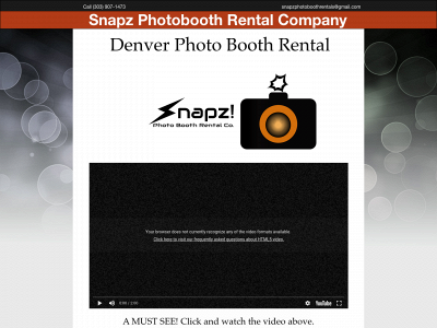 snapzphotoboothrentals.com snapshot