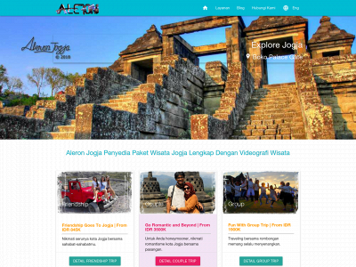 aleronjogja.com snapshot