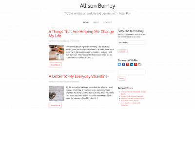 allisonburney.com snapshot