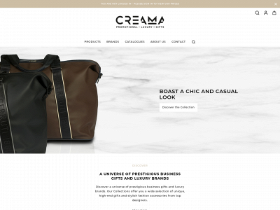 creamaluxurygifts.com snapshot