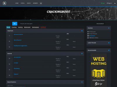crackingroot.cc snapshot