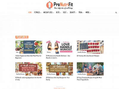 pronutrifit.com snapshot