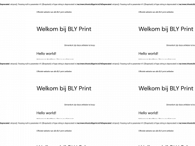 blyprint.nl snapshot