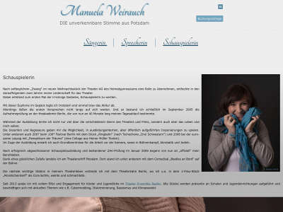 manuelaweirauch.de snapshot