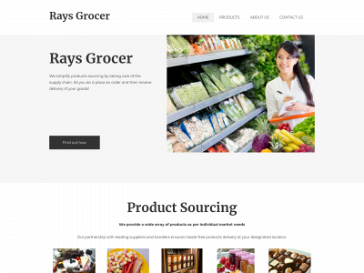 raysgrocer.co.uk snapshot