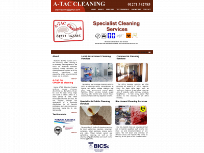 a-taccleaning.com snapshot