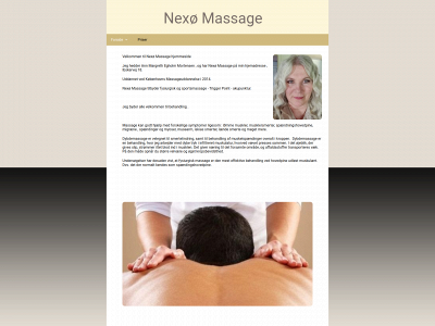 nexoemassage.dk snapshot