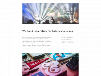 www.bensmusicfoundation.co.uk snapshot