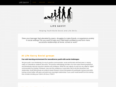 lifesavviness.com snapshot