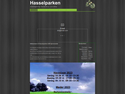 hasselparken.dk snapshot