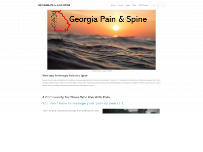 georgiapainandspine.com snapshot