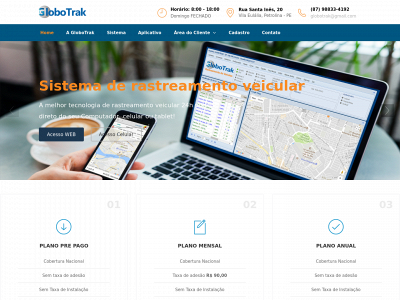 globotrak.com snapshot