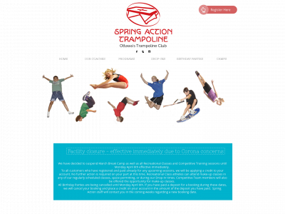 springaction.ca snapshot