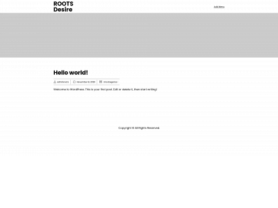 rootsdesire.com snapshot