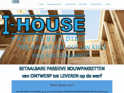 i-house.be snapshot