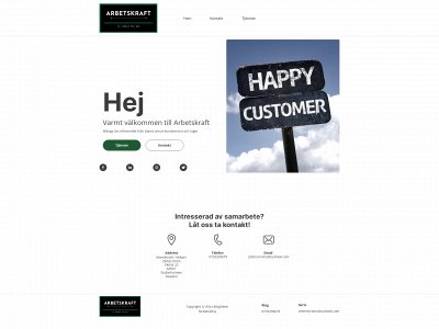 arbetskraft.org snapshot