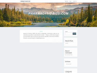 pharmacytidbits.com snapshot