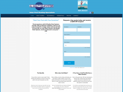 allqualitysolar.com snapshot