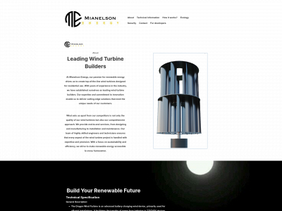 mianelsonenergy.com snapshot