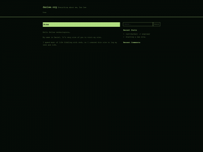 danlee.org snapshot