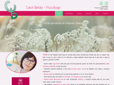 psicologacarolbelda.com snapshot