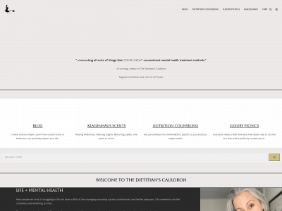 thedietitianscauldron.com snapshot