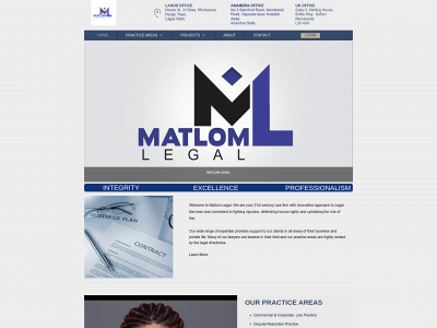 matlom-legal.com snapshot