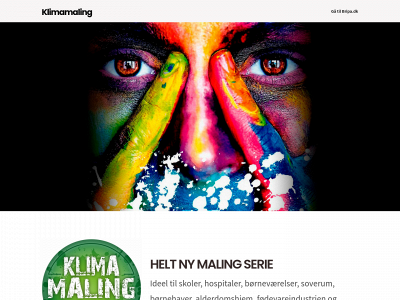 klimamaling.dk snapshot