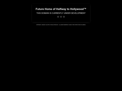 halfwaytohollywood.com snapshot