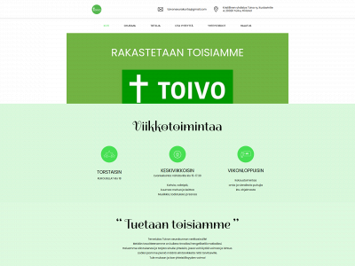 toivonseurakunta.fi snapshot