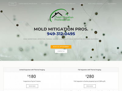 www.moldmitigationpro.com snapshot