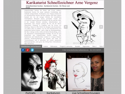 arne-vergenz.de snapshot