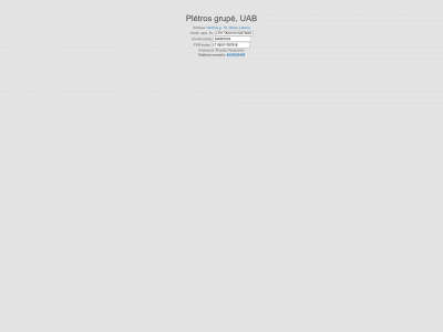 pletrosgrupe.lt snapshot
