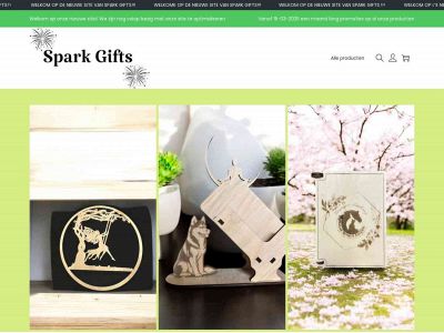 sparkgifts.be snapshot