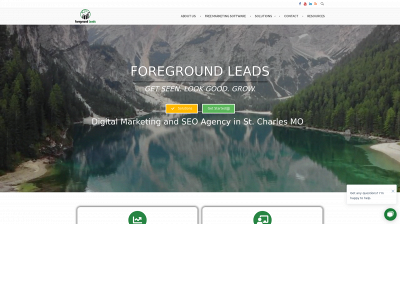 foregroundleads.com snapshot