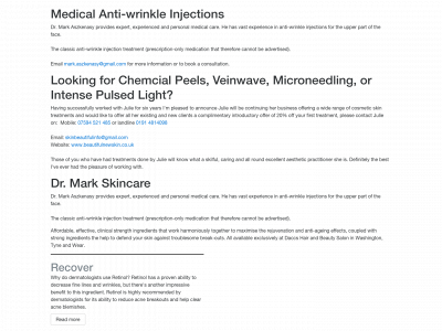 wrinkle-reduction.com snapshot
