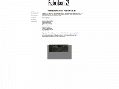 fabriken27.se snapshot