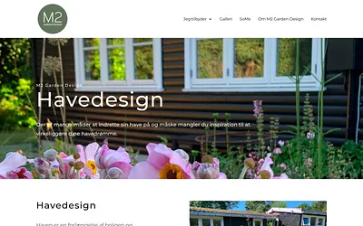 m2gardendesign.dk snapshot