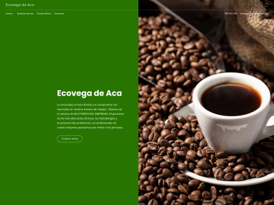 ecovegadeaca.org snapshot